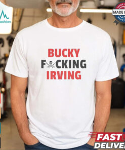 Bucky fcking Irving Tampa Bay Buccaneers shirt