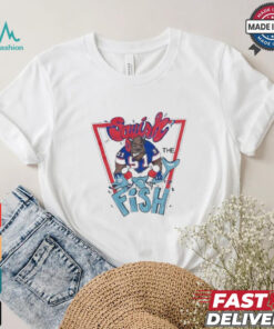 Buffalo Bills Andre Reed squish the fish Miami Dolphins shirt