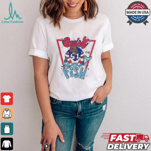 Buffalo Bills Andre Reed squish the fish Miami Dolphins shirt