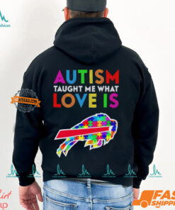 Buffalo Bills Autism Taught Me What Love Is T Shirt