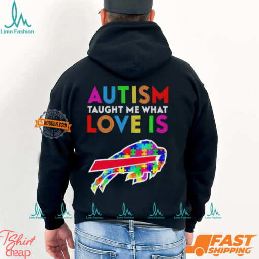 Buffalo Bills Autism Taught Me What Love Is T Shirt