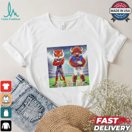 Buffalo Bills Billy Buffalo vs Cincinnati Bengals Who Dey cashes game day shirt