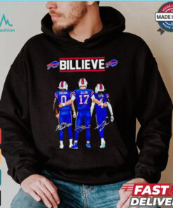 Buffalo Bills Coleman Allen Cook billieve signatures shirt