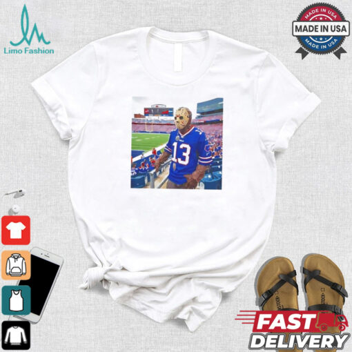 Buffalo Bills Jason Voorhees Friday the 13th Halloween shirt