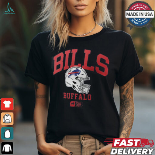 Buffalo Bills Nike Anthracite Helmet Essential T Shirt