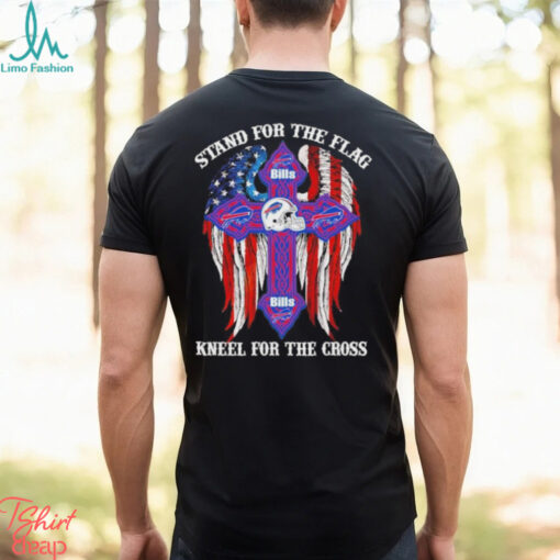 Buffalo Bills Stand For The Flag Kneel For The Cross 2024 T shirt