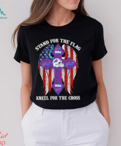 Buffalo Bills Stand For The Flag Kneel For The Cross 2024 T shirt