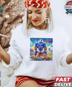 Buffalo Bills Taron Johnson pumped the Jacksonville Jaguars shirt