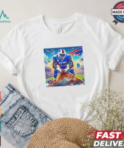 Buffalo Bills Taron Johnson pumped the Jacksonville Jaguars shirt