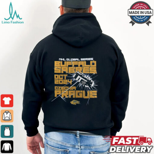 Buffalo Sabres 2024 Global Series Hometown To Prague Shirt