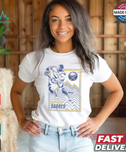 Buffalo Sabres Starter White Player Grid T Shirt