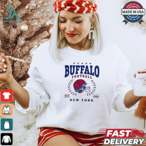 Buffalo football est 1960 New York school style shirt