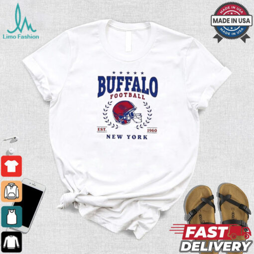 Buffalo football est 1960 New York school style shirt