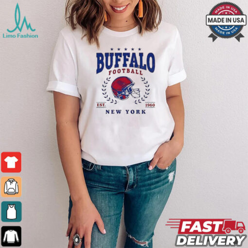 Buffalo football est 1960 New York school style shirt