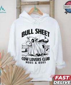 Bull sheet cow lovers club moos and boo shirt Bull sheet cow lovers club moos and boo shirt