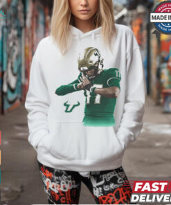 Byrum Brown South Florida Bulls Portrait t shirt