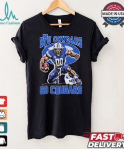 Byu Cougars Football Go Cougars Mascot Shirt