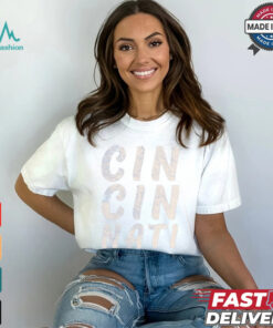 CIN CIN NATI Distressed Shirt