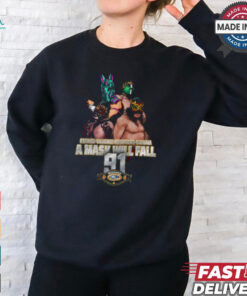 CMLL A Mask Will Fall CMLL 91st Anniversary Show Shirt