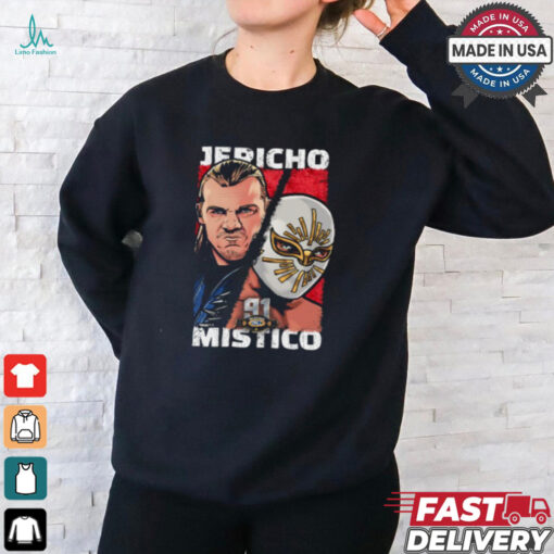 CMLL Jericho Vs. Mistico – CMLL 91st Anniversary Show Shirt