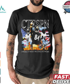 CTESPN America’s most trusted network shirt, hoodie, sweater, long sleeve and tank top CTESPN America’s most trusted network shirt