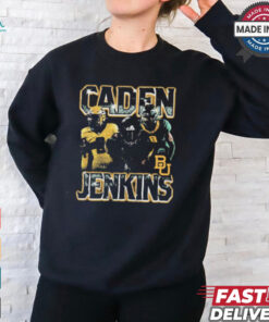 Caden Jenkins Baylor Bears Vintage Graphic t shirt