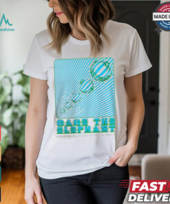Cage The Elephant Concert Poster For Omaha NE At Chi Health Center On September 16 2024 Unisex T Shirt