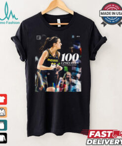 Caitlin Clark 100 3 Pointer Eastest In WNBA History T Shirt