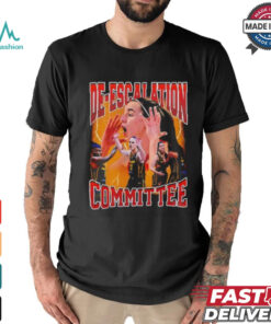 Caitlin Clark De Escalation Committee retro shirt