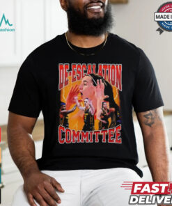 Caitlin Clark De Escalation Committee retro shirt