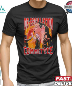 Caitlin Clark De Escalation Committee retro shirt