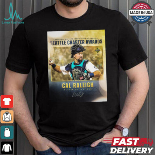 Cal Raleigh Seattle Chapter Awards Player Of The Year Shirt