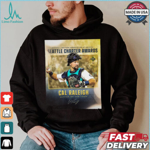 Cal Raleigh Seattle Chapter Awards Player Of The Year Shirt