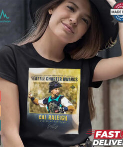 Cal Raleigh Seattle Chapter Awards Player Of The Year Shirt