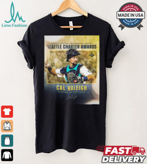 Cal Raleigh Seattle Chapter Awards Player Of The Year Shirt