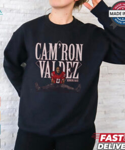 Cam’Ron Valdez Texas Tech Red Raiders Running Back College Player Name t shirt