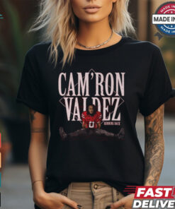 Cam’Ron Valdez Texas Tech Red Raiders Running Back College Player Name t shirt