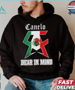 Canelo Alvarez Boxing Bear In Mind Mexico Shirt