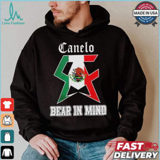 Canelo Alvarez Boxing Bear In Mind Mexico Shirt