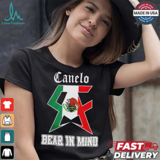 Canelo Alvarez Boxing Bear In Mind Mexico Shirt