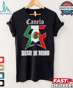 Canelo Alvarez Boxing Bear In Mind Mexico Shirt