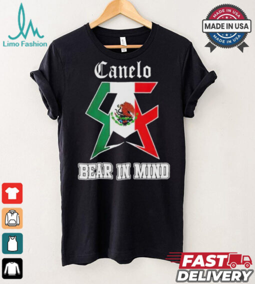 Canelo Alvarez Boxing Bear In Mind Mexico Shirt