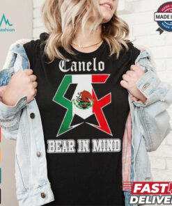 Canelo Alvarez Boxing Bear In Mind Mexico Shirt