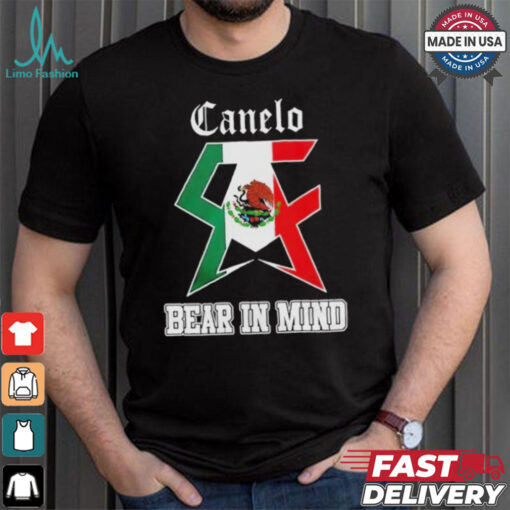 Canelo Alvarez Boxing Bear In Mind Mexico Shirt