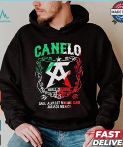 Canelo World Champion Saul Alvarez Boxing Club Jalisco Mexico Shirt