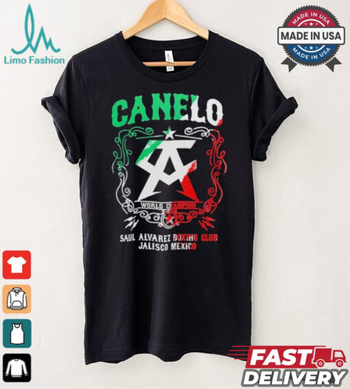 Canelo World Champion Saul Alvarez Boxing Club Jalisco Mexico Shirt