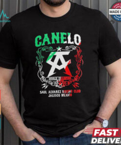 Canelo World Champion Saul Alvarez Boxing Club Jalisco Mexico Shirt
