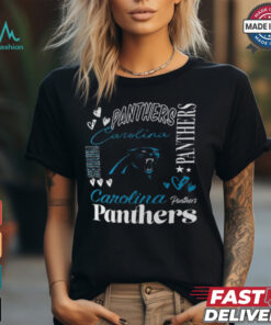 Carolina Panthers G III 4Her by Carl Banks T Shirt