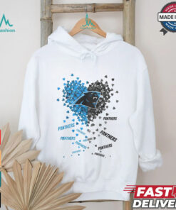 Carolina Panthers Heart Shirt