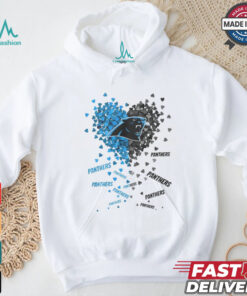 Carolina Panthers Heart Shirt, hoodie, sweater, long sleeve and tank top Carolina Panthers Heart Shirt